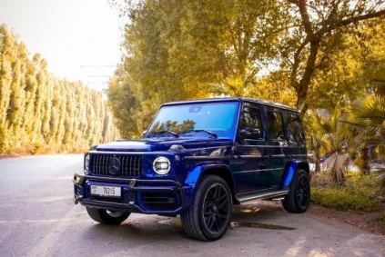 Mercedes G63 Blue