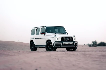 Mercedes G63 White