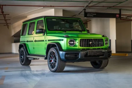 Mercedes G63 Green